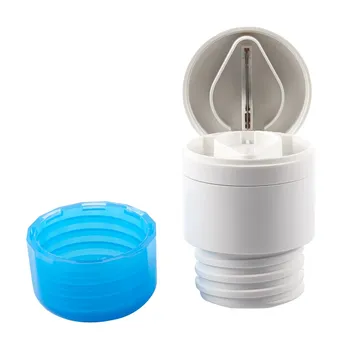

2-in-1 function Round Pill Cutter Crusher Powder Tablet Medicine Tablets Cut Splitter Grinder Divider Blue & white