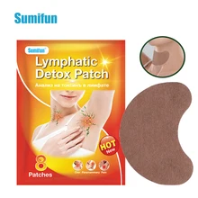 

8pcs/40pcs/80pcs Sumifun Herbal Breast Lymphatic Detox Patch Lymphatic Drainage Plaster Anti-Swelling Pain Relief Sticker K08601