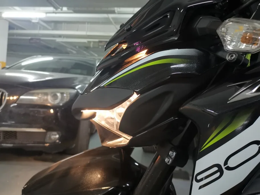 Для KAWASAKI Z900 Z 900 мотоцикл передний обтекатель аэродинамический ABS крылышки Защитная крышка