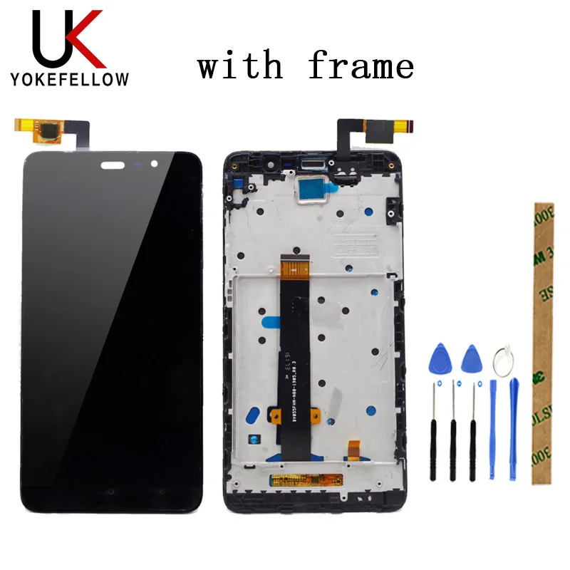 

LCD Display For Xiaomi Redmi Note 3 LCD Display Digitizer Screen Complete Assembly