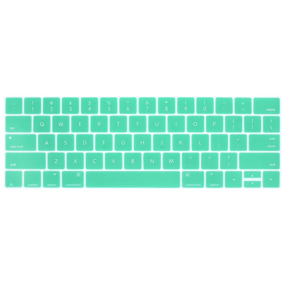 HRH кремовый цвет силиконовые чехлы для клавиатуры Защитная пленка Mac book Pro 13