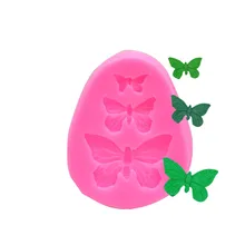 Силиконовая форма в виде бабочки помадка форма для шоколада сладостей Кондитерские Конфеты Свадебный декор торт кухонные Инструменты для декорирования аксессуары