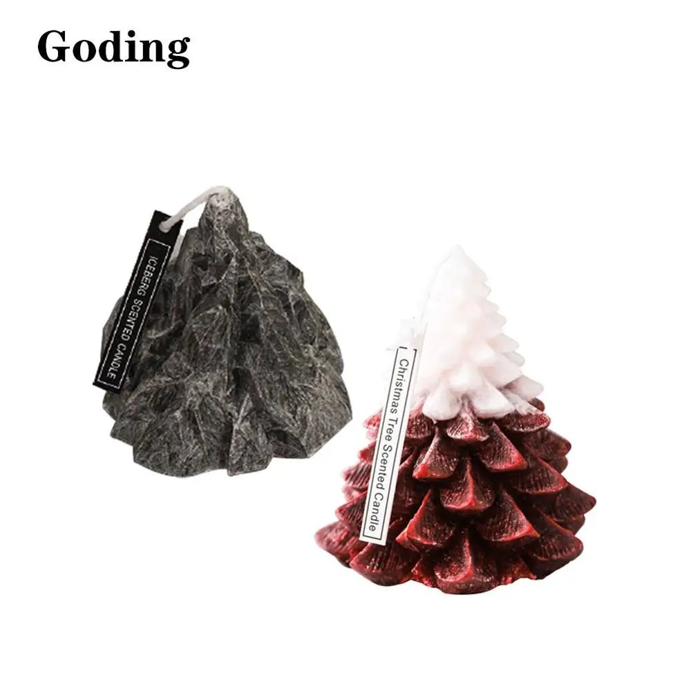 

Nordic Wind Iceberg/Christmas Tree Aromatherapy Candle Combination/Ice Flower/Wax/DIY Home Decor/Factory Direct Sales