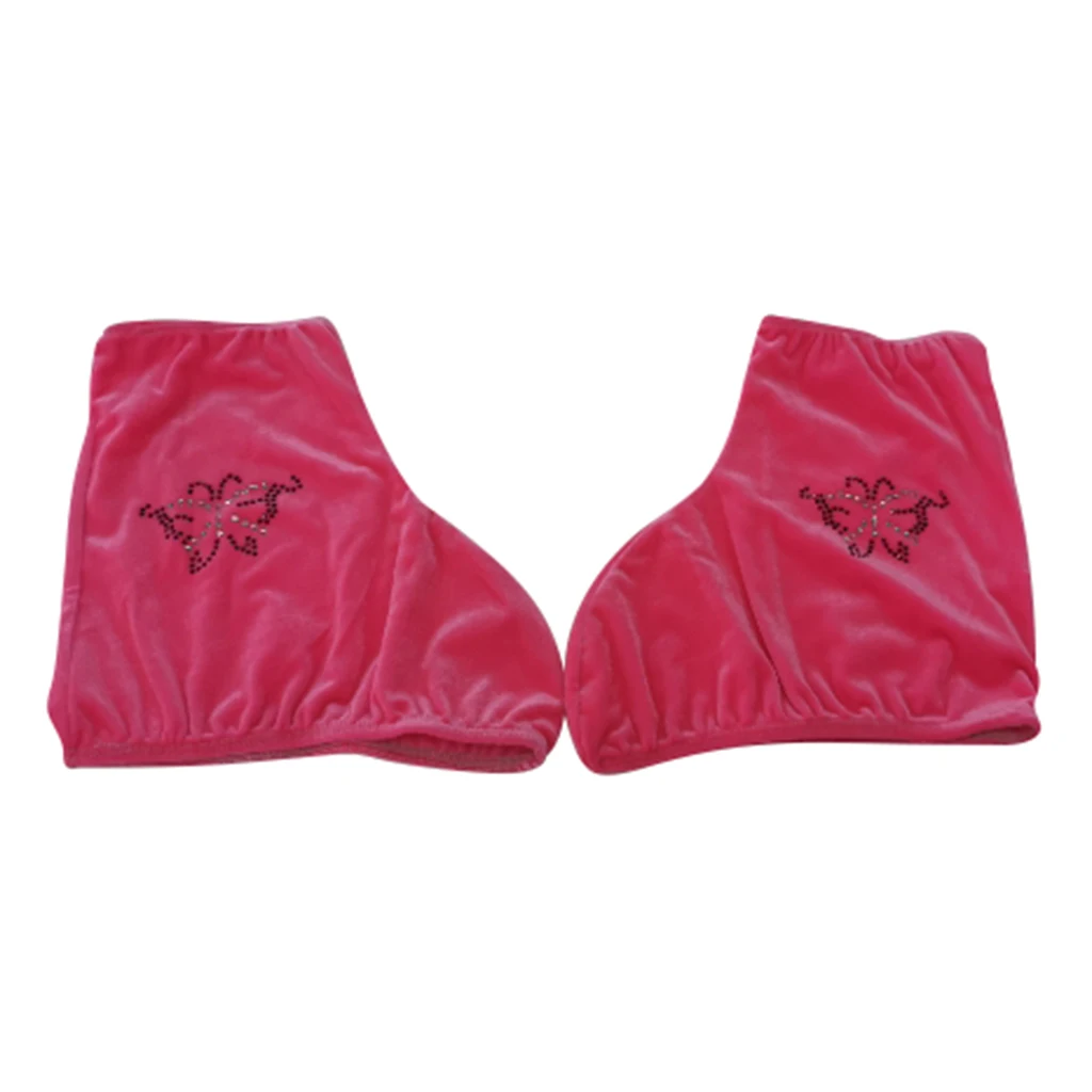 Pair Figure Ice Skating Boot Covers Protector Overshoes for Girls Women