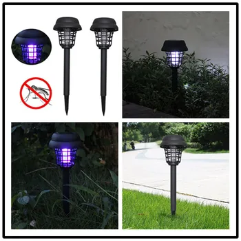 

mosquito killer lamp 2PC/3pc Solar Powered LED Light Mosquito Pest Bug Zapper Insect Killer Lamp Garden ловушка для комаров #L4