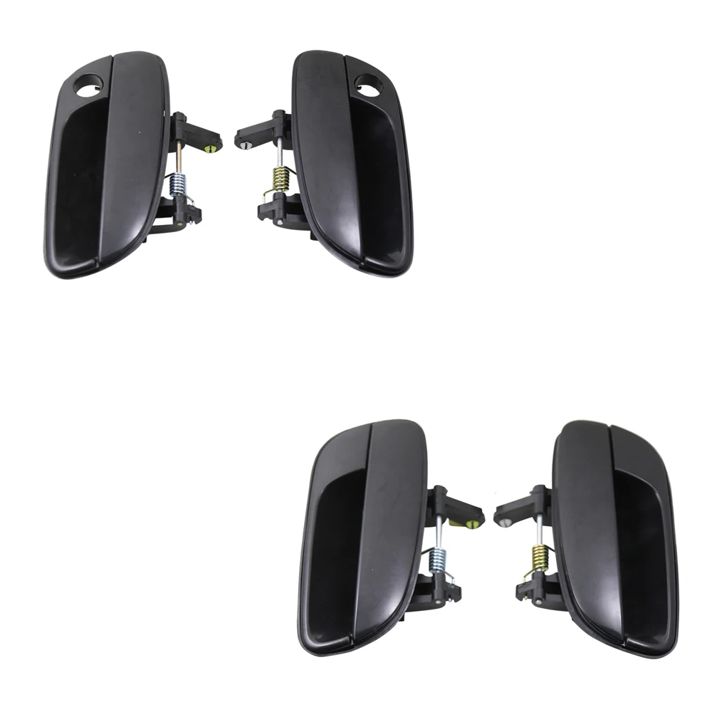 DHKA снаружи дверные ручки для HYUNDAI Elantra ввиде горшка 01-06 2001 2002 2003 2004 2005 2006 FR: 82660-2D000 FL 82650-2D000 RR: 83