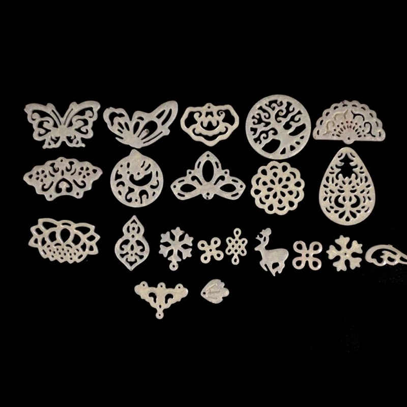 2 шт. древние серьги Шпилька ожерелье кулон Смола плесень ювелирные изделия инструменты