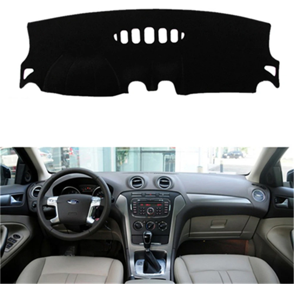 

SJ Car Inner Auto Dashboard Cover Dashmat Pad Carpet Sun Shade Dash Board Cover For FORD Mondeo 2007 2008 2009 2010 2011 2012