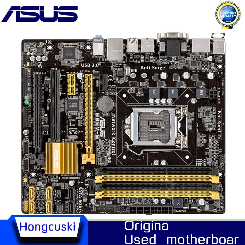 

Used LGA 1150 For Intel B85 motherboard For ASUS B85M-E Socket LGA1150 DDR3 SATA3 USB3.0 SATA3 Desktop motherboard