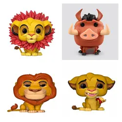 Новый фильм 4 стиль король льва фигурки SIMBA ПВХ фигурка игрушки LUAU PUMBAA MUFASA аниме фильм дети модель подарки