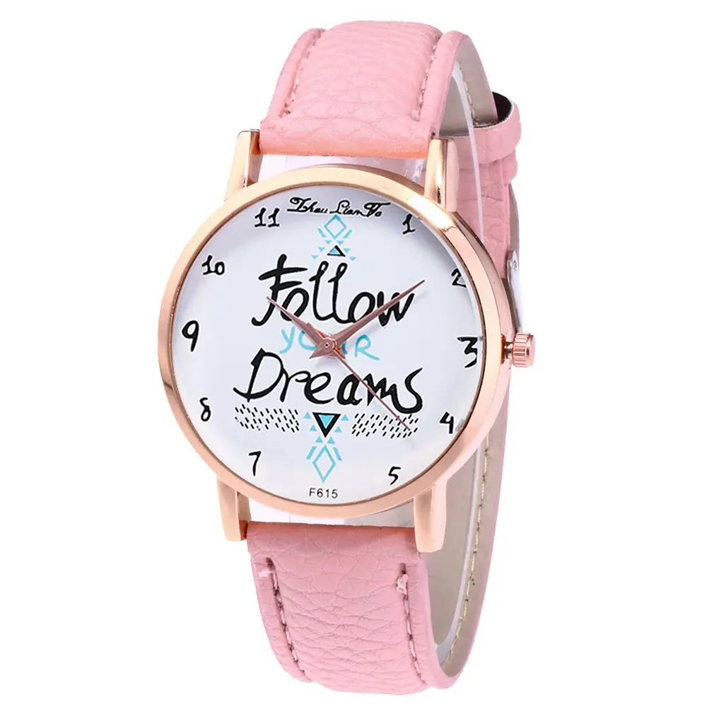 Топ бренд класса люкс девушка Quartzwatch модные кожаные кварцевые часы женские наручные часы девушка часы waemale