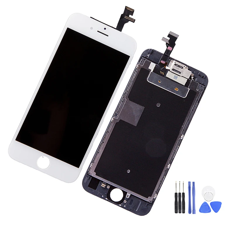 1 комплект lcd полная сборка для iPhone 6 lcd сенсорный экран полная замена камеры