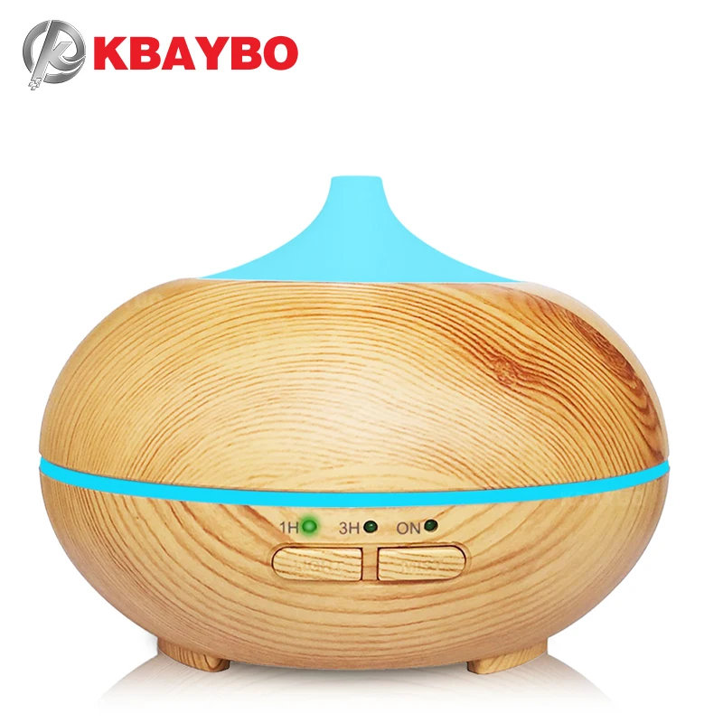 

KBAYBO USB Aroma Humidifier ESSential Oil Diffuser Ultrasonic Cool Mist Humidifier Air Purifier 7 Color Change LED Night light