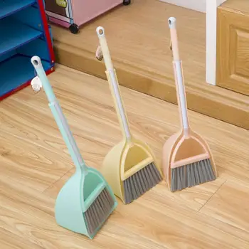 

Broom and Dustpan Set for Home Kitchen Room Office Lobby Floor Use for Children