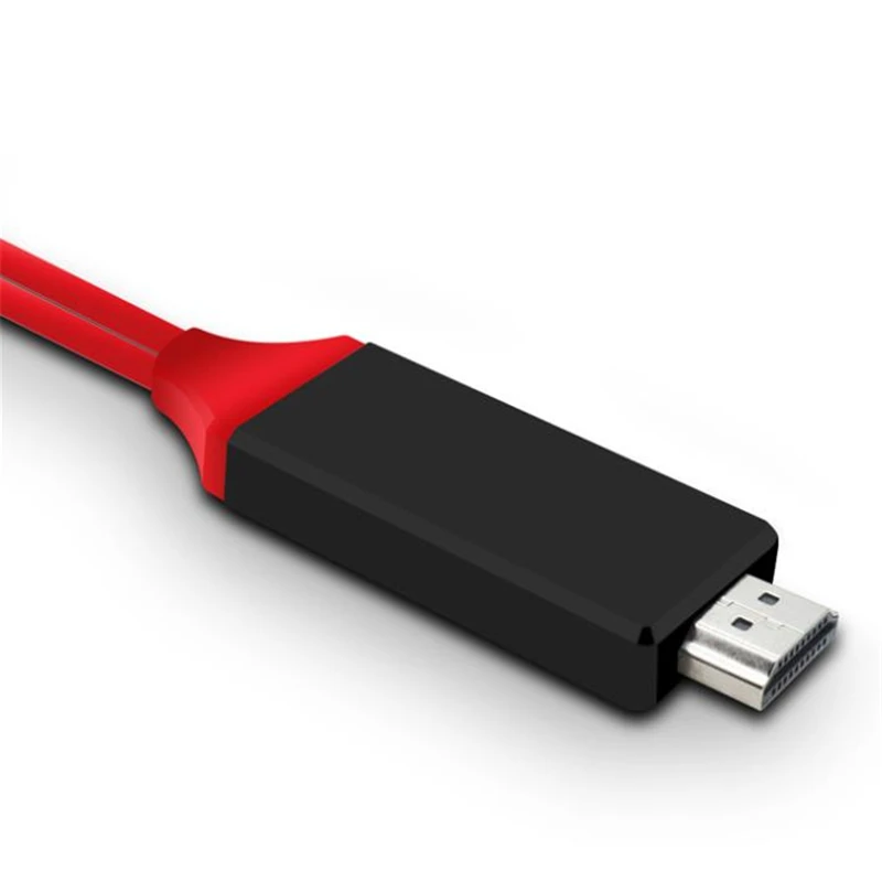 Кабель адаптер для HDTV TV и iPhone IOS HD 1080P 1 8 м контактов в HDMI iPhone|Кабели HDMI| |