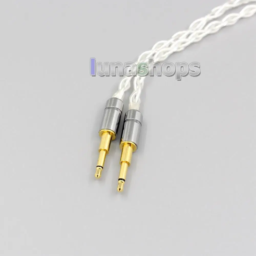 LN006450 99 Pure Silver 8 Core XLR Headphone Earphone Cable For Oppo PM 1 PM 2 Planar Magnetic 1MORE H1707 Sonus Faber Pryma
