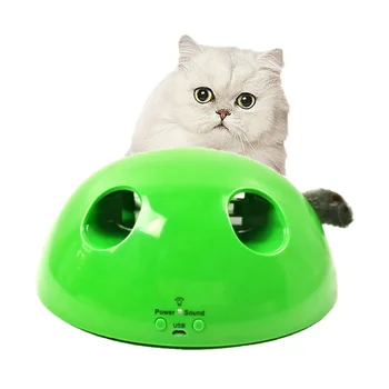 

Creative Electric Pet Funny Cat Tray Training Toy Cat Scratch Mouse Toy Interactive Puzzle Game Play Cat Scratching Toy WY71402