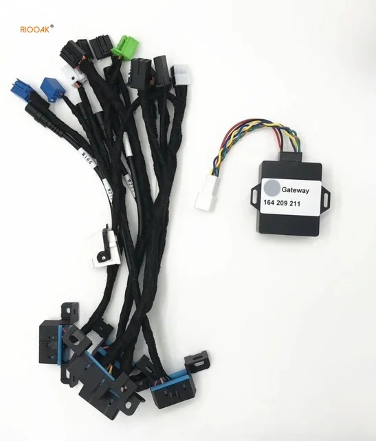 

RIOOAK New Arrival Test Cable For Mercedes-Benz W204 W207 W212 W166 W164 W221 EIS ESL With Dash Connector +Gateway Emulator