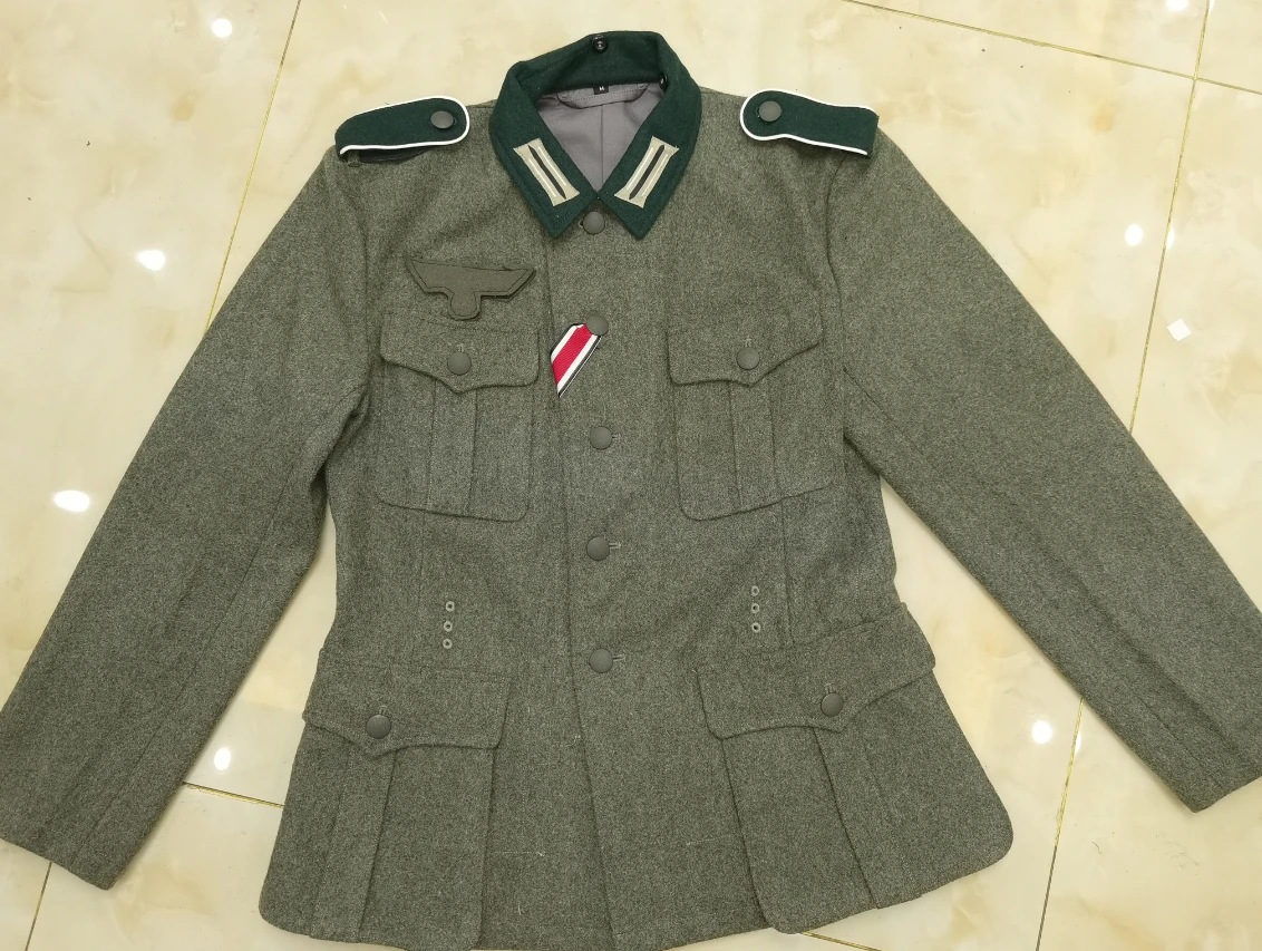 Túnica de uniforme militar de campo de lana M36 EM, soldados alemanes de la Segunda  Guerra Mundial, 1936|Militar| - AliExpress