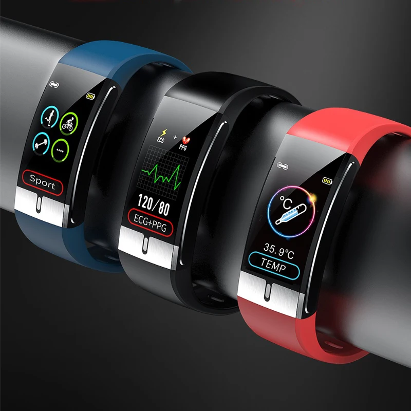 Для Huawei P40 Mate 40E 40 Pro 30E Enjoy 20 Plus X2 Smart Horloge Ecg Temperatuur Meting Polsband Slimme Band | Электроника