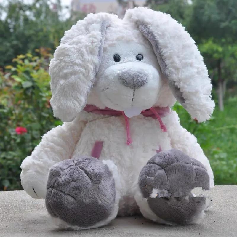 35cm-50cm White Shirley Rabbit Stuffed Plush Toy Baby Kids Doll Gift Free Shipping | Игрушки и хобби