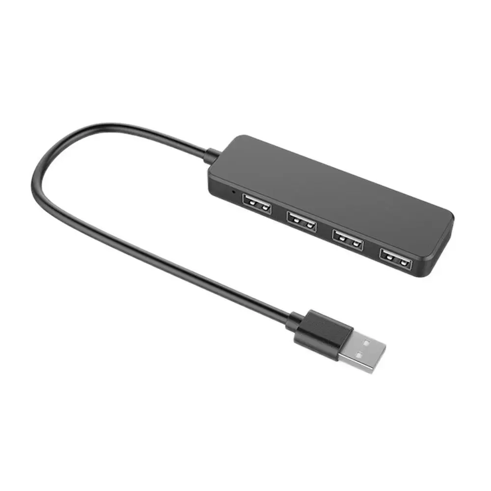 Мини-usb 2,0 высокоскоростной концентратор переходник разветвитель для ПК, ноутбука, приемника, периферийных устройств