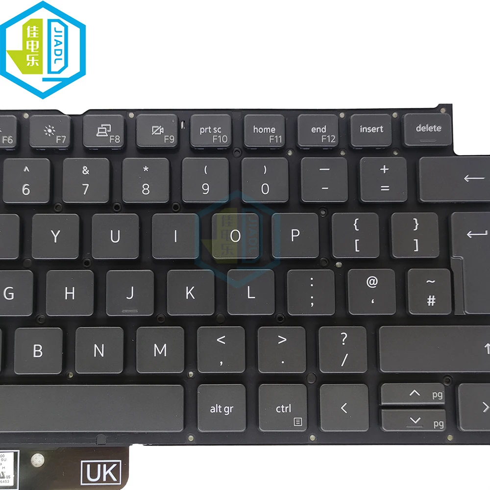 Teclado Retroiluminado para Dell Latitude Eua Reino Unido gb Inglês Dell Latitude 9000 9430 9420 em Backlight Teclado 085n0d 00y0gg 85n0d 0y0gg Novo - Imagem 4