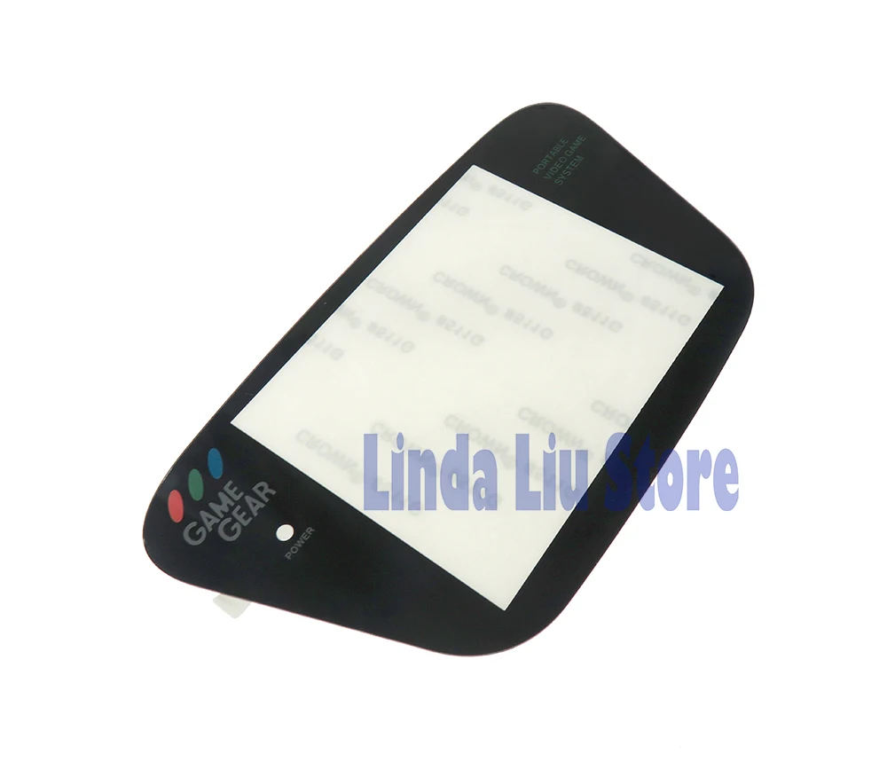 Пластиковая запасная крышка объектива для sega Game gear black GG Game gear Console