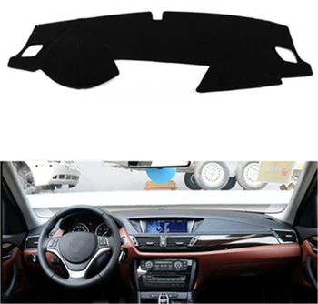 

Black Car Dashboard Cover Dash Mat For BMW X1 （2011-2020）2012 2013 2014 2015 2016 2017 2018 Auto Sun Shade Pad Carpet Protector
