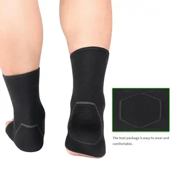 

Durable Ankle Brace Support Sleeve Comfortable Hit Color Outdoor Gym Basketball Badminton Anti Sprained Ankle Protect Support