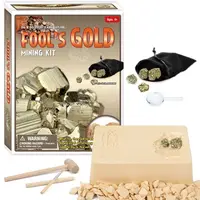 DIY Mining Crystal Pirate Treasure Gems Archaeology Children's Puzzle Exploration Excavation Toys 2