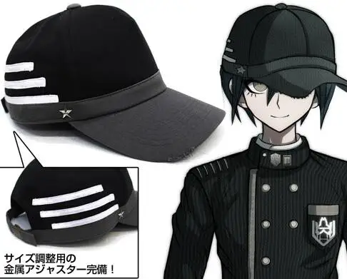Only Hat Индивидуальный заказ Danganronpa V3 Косплей Saihara Shuichi костюм аниме для косплея игра школьная форма костюм наряд пальто+ брюки+ шляпа - Цвет: Only Hat
