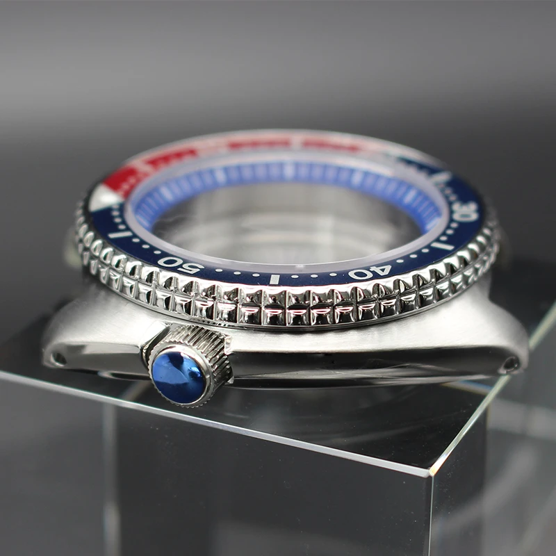 45mm skx007 skx013 Case Men's Watches 316L Stainless Steel Sapphire Glass For Seiko Tuna Turtle NH35 NH36 Movement 28.5mm Dial