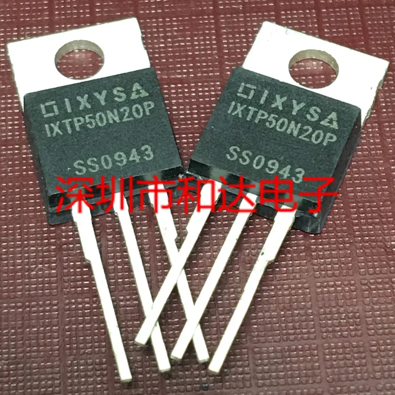 5 шт. IXTP50N20P-220 200V 50A