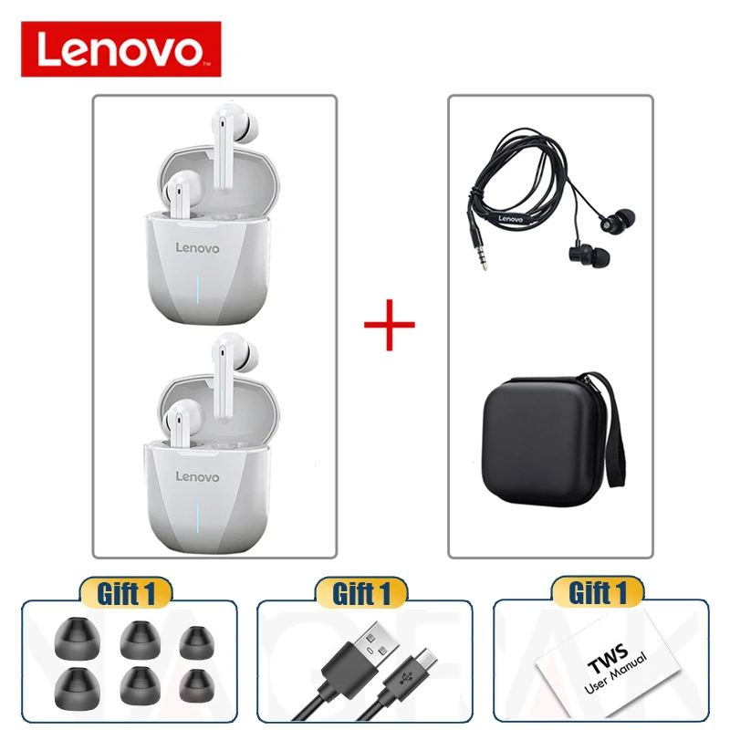 Lenovo XG01Gaming Earbuds 50ms Low 