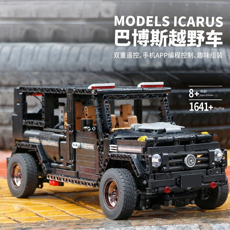 RC автомобиль 13070 совместим с IegoSet Technic серии MOC-2425 Banz G500 AWD вагон строительные блоки кирпичи игрушки для детей Gfits