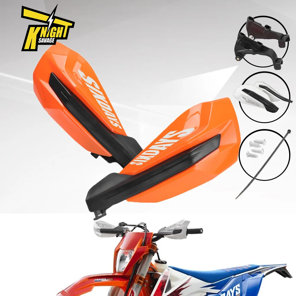 

For EXC-F 500 450 300 XCFW350 XCW300 SIX DAYS Handlebar Handguard Motorcycle Hand Accessories Handle Bar Guards Protective Gear