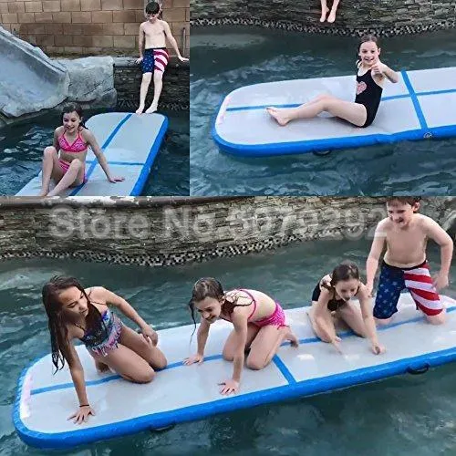 

Waterproof Inflatable Air Board 3M Air Track Mats With One Free Pump Customized Inflatable Air Tumbling Track For Gymnastics
