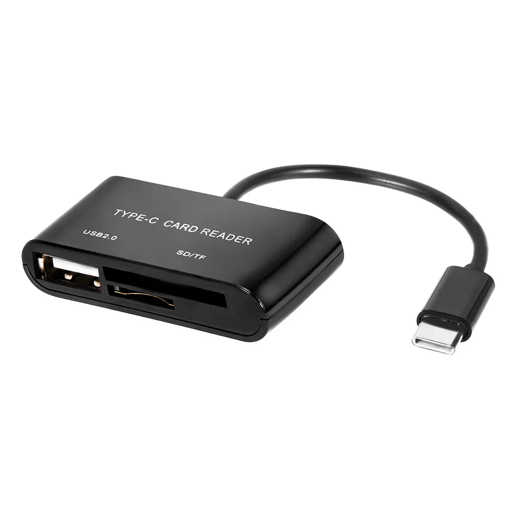 Ouhaobin концентратор 3в1 typic-c usb2.0 кардридер для телефона type-C для samsung концентратор для устройств 3в1 концентратор разветвитель