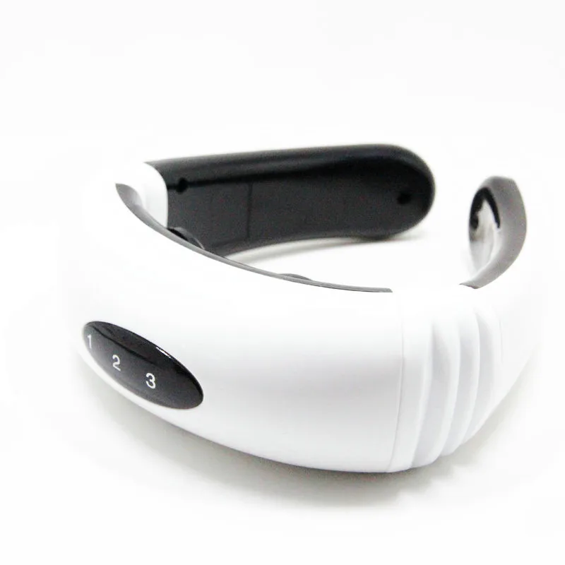 Neck Massager Электрический импульсный массажер для спины и шеи с дальним инфракрасным нагревом, облегчающий боль, забота о здоровье, расслабляющий инструмент, Интеллектуальный шейный массажер - Цвет: Neck Massager