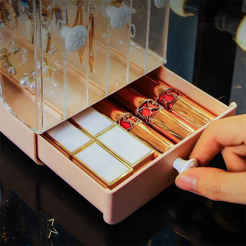 Dustproof Box Jewelry Storage Bins Earrings Necklaces Display Rack Sliding Hangers Dresser Table Organizer Drawer Plastic 17 Dustproof Box Jewelry Storage Bins Earrings Necklaces Display Rack Sliding Hangers Dresser Table Organizer Drawer Plastic