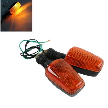 

Motorcycle Front Rear Turn Signal Light Indicator For YAMAHA SRX600 XT400 XT600 FZX700 FZR750