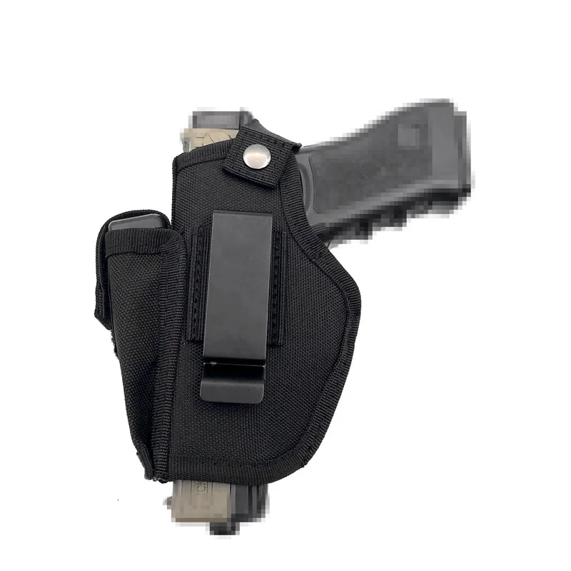 

Gun Holster With Magazine Pouch Concealed Tactical Gun Carry Belt Holster Airsoft Pistol Nylon Holster All Sizes Handguns