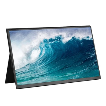 

Portable Monitor, 15.6 Inch IPS Display, Built-in Type-C Rich Interface, Can Connect to Many Peripherals - 1920X1080
