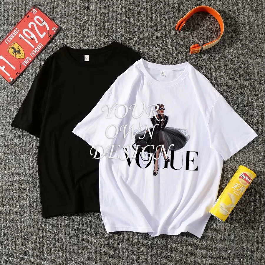 Летние топы с логотипом на заказ новая футболка коротким рукавом или рисунком