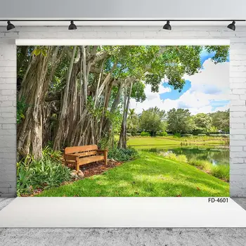 

Photo Backgrounds Spring Forest Scenery Tree Grassland Scenic Child Baby Portrait Vinyl Photography Backdrops Photo Studio Props