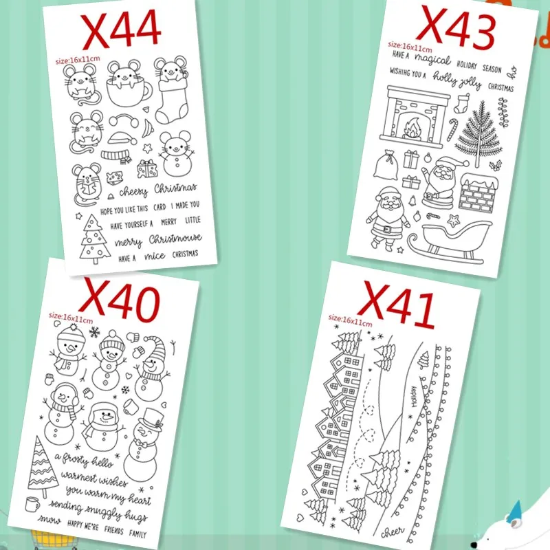 

Transparent Clear stamps and metal cutting dies