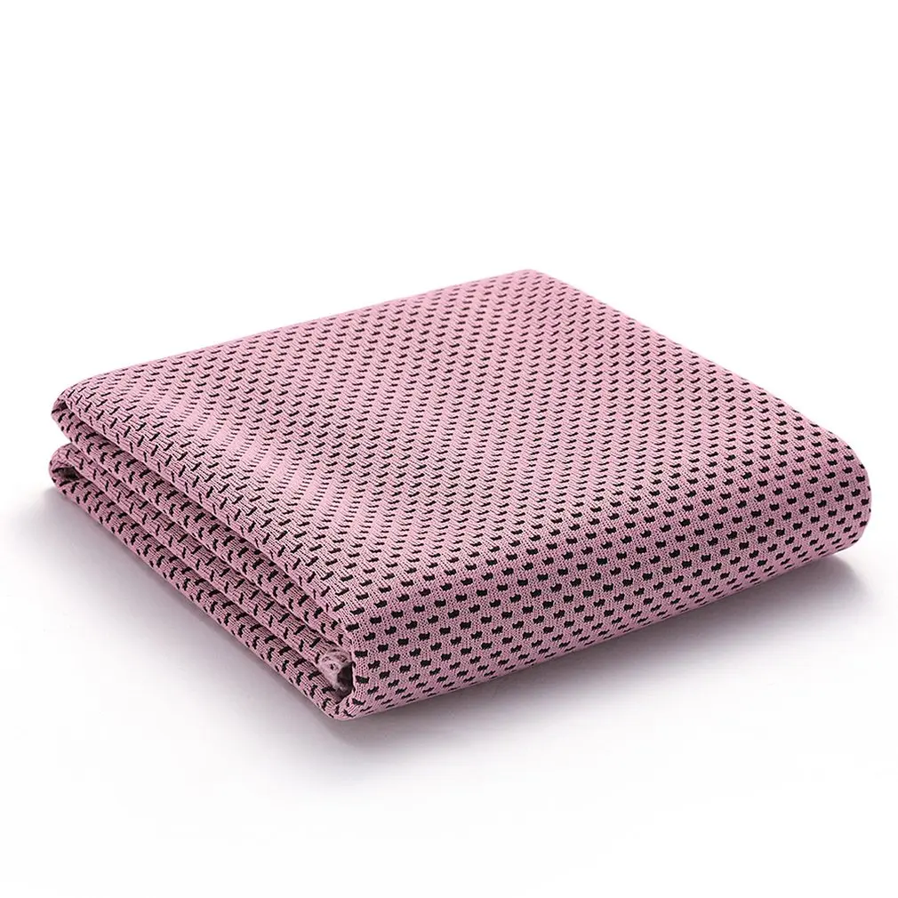 Double-Layer Two-Color Cold Towel Ice Towel Sports Towel Summer Cooling Ice Towel Quick-Drying Ice Towel