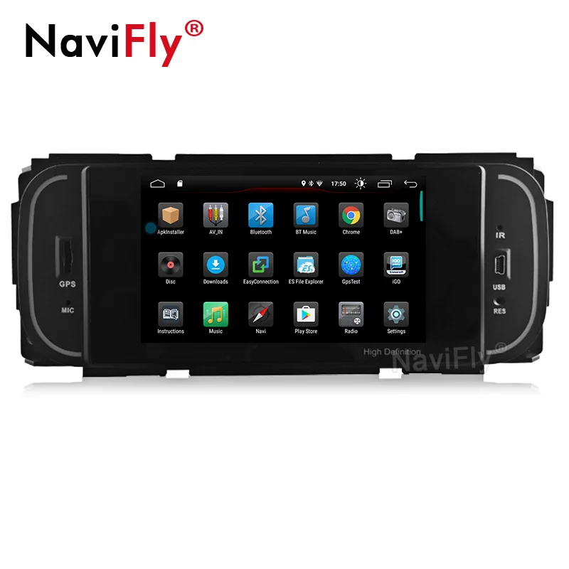 NaviFly 1din android 9 Автомобильный мультимедийный DSP DVR плеер для Jeep/Chrysler/Dodge/Liberty/Wrangler/Sebring/Grand Cherokee радио gps