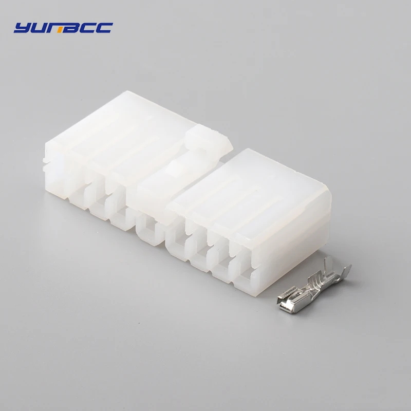

2 sets 17 pin way Male female connector terminal Plugs socket Fuse box Wire harness Soft Jacket Hole soldering board needle seat